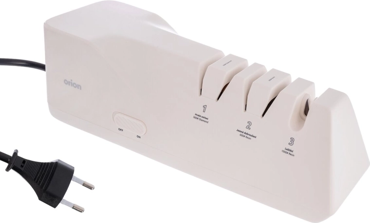 Ascuțitor electric și manual de cuțite 3 în 1