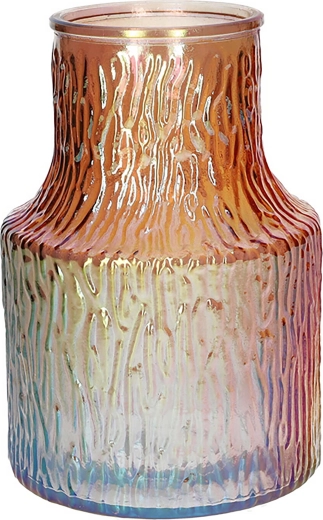 Vază Polina piersică sidefată 19,8 cm