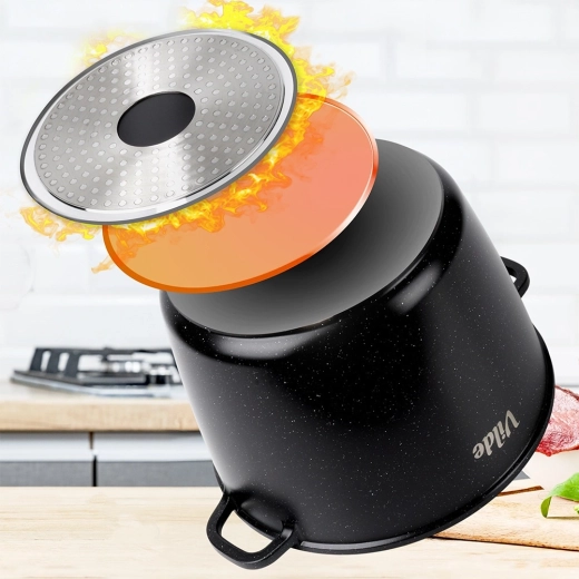 Universală pentru toate plitele, inclusiv inducție