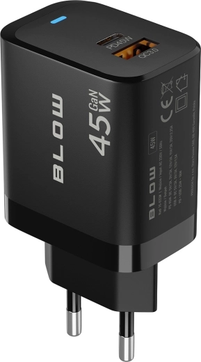 Încărcare rapidă 45 W cu Power Delivery