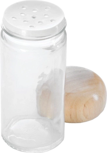 Borcănașe din sticlă cu capac și sită