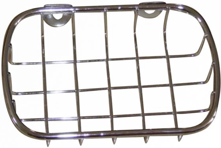 Suport pentru săpun din metal cromat 9,2 × 14 × 3 cm