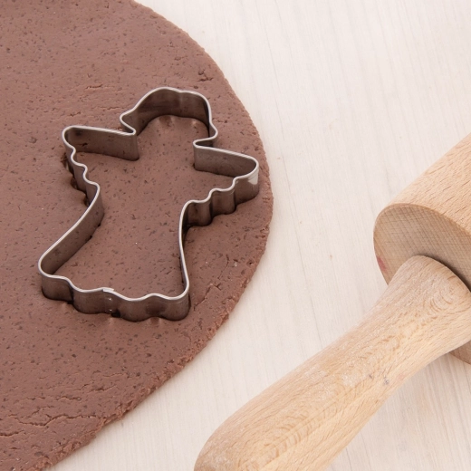 Formă precisă de înger pentru biscuiți de sărbători