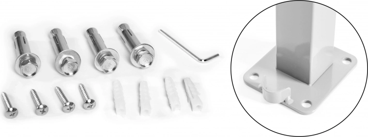 Construcție durabilă și montaj stabil