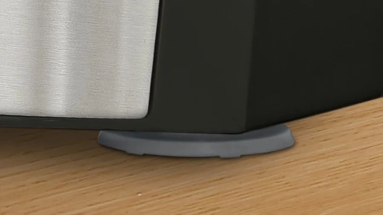 Stabilitate datorită ventuzelor din silicon