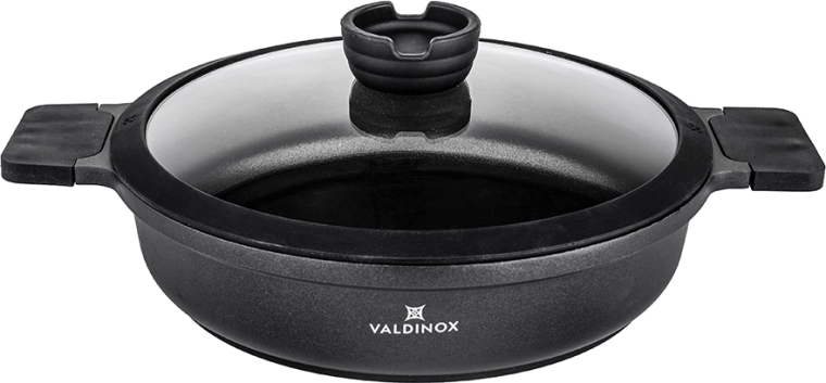 Cratiță Valdinox expert 28 cm cu capac 3,5 l