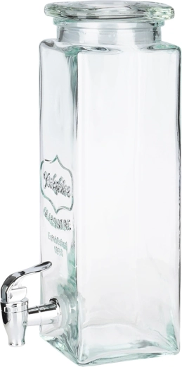 Sticlă groasă rezistentă și capac etanș