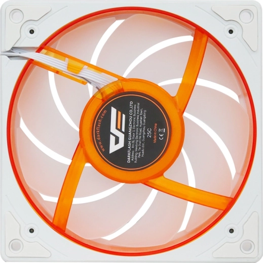 Ventilator de răcire DARKFLASH DE8 120 mm ARGB (alb)