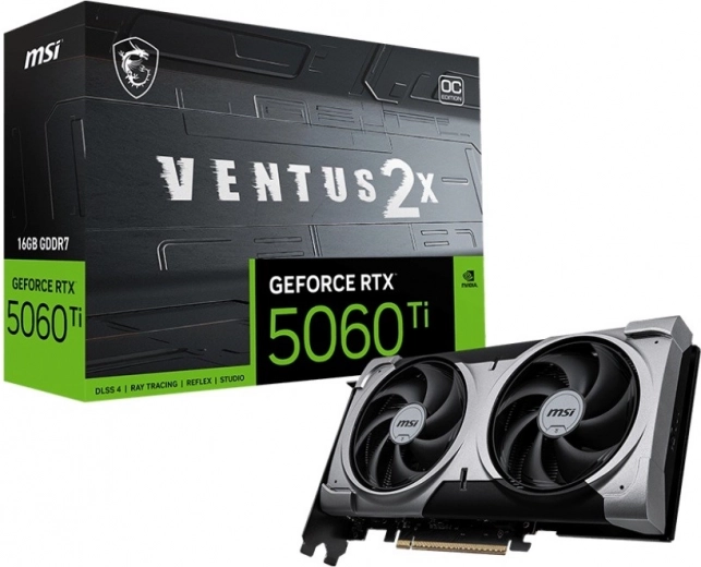 Placă video GeForce RTX 5060 Ti 16G Ventus 2X OC Plus