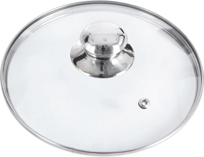 Margine din inox și mâner confortabil