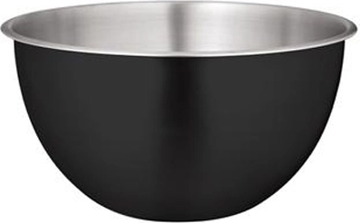 Bol din oțel inoxidabil, finisaj negru mat, 17 cm