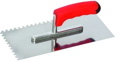 Gletieră din oțel inoxidabil cu dinți 4×4 mm 280 × 130 mm