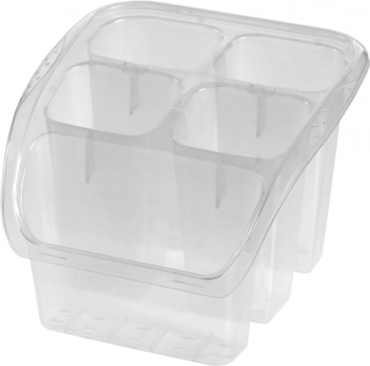 Suport de scurgere pentru tacâmuri transparent