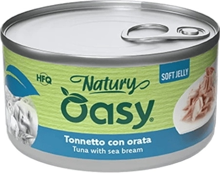Oasy Natury jeleu moale ton cu sparidă 150 g