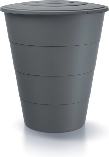 Butoi pentru apă de ploaie Smooth 210 l gri deschis