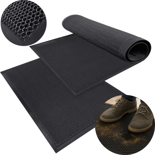 Preș de intrare RUHHY sub ușă 90 × 60 cm