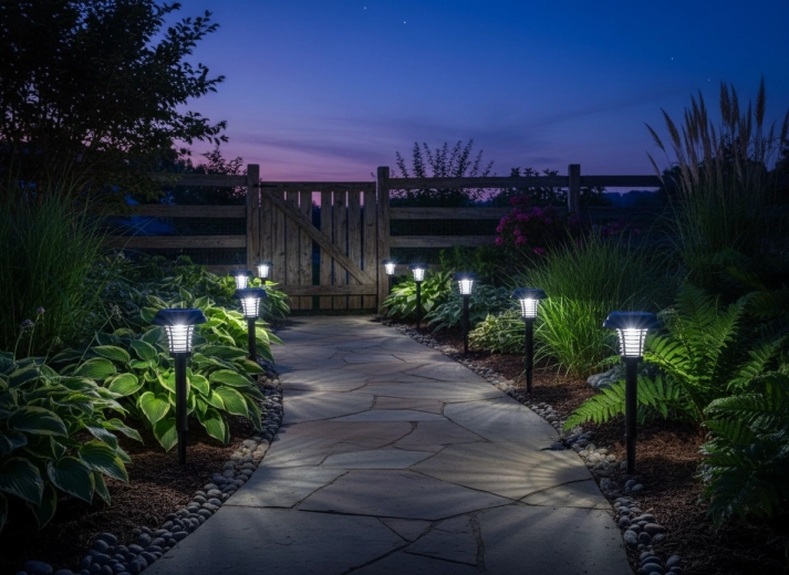 Fără cabluri, complet pe energie solară