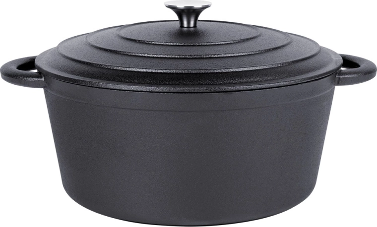 Capac solid cu buton din inox