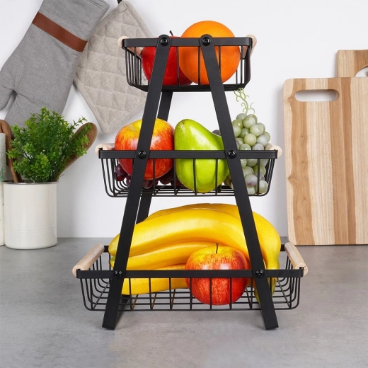 Dispunere pe trei niveluri care economisește spațiul