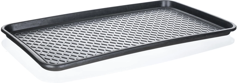 Tăviță pentru încălțăminte 75 × 38 cm, plastic negru