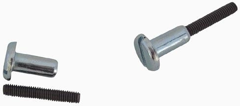 Elemente de îmbinare 38 mm din oțel galvanizat, ambalaj 50 buc