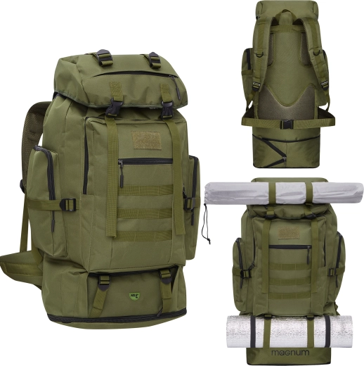 Capacitate variabilă de 100 l cu scurtare prin fermoarul inferior