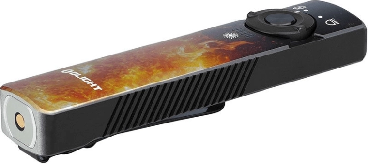 Lanternă de buzunar OLIGHT Arkfeld UV Sunburst Limited cu lumină albă și UV, 1050 mAh