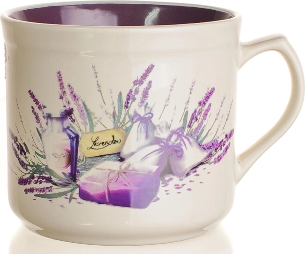 Cană ceramică Big Lavender 630 ml