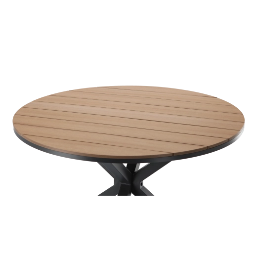 Polywood cu aspect de lemn, fără întreținere complicată