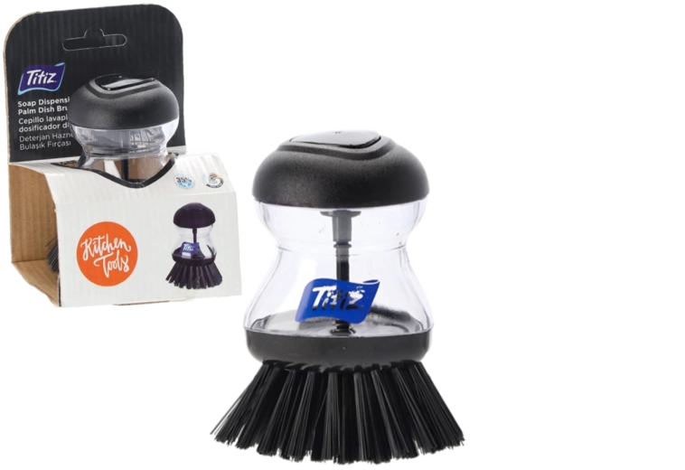 Perie de vase cu dozator