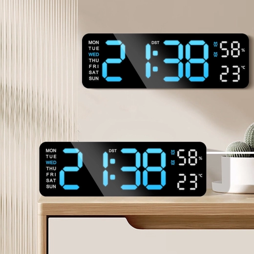 Alarmă puternică și SNOOZE pentru trezire confortabilă