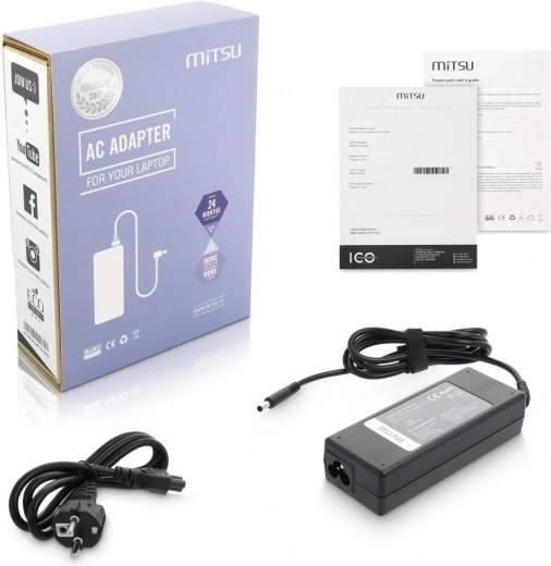 Adaptor de alimentare Mitsu pentru laptop Asus 19 V 4,74 A 4,5 × 3,0 mm cu pin