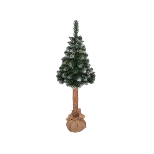 Pin artificial de Crăciun Baltica Diamentowa pe trunchi, 120 cm
