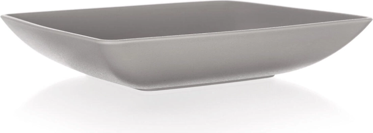 Farfurie adâncă pătrată 17,5 × 17,5 cm din plastic LATTE CULINARIA