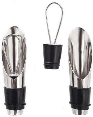 Pâlnie turnare din inox cu capac CULINARIA, 2 buc