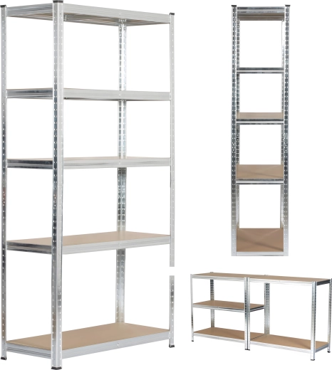 2 în 1: posibilitate de împărțire în două rafturi