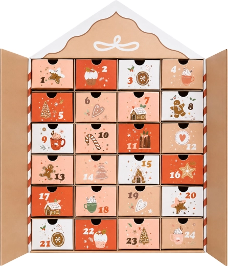 24 de sertare pentru surprizele de Advent