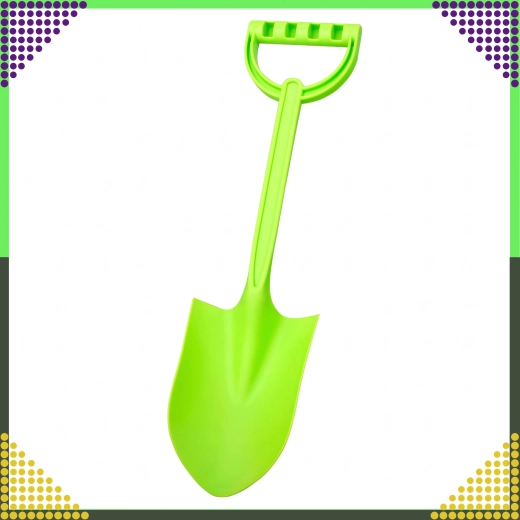 Lopată de plastic pentru copii, pentru nisip, 51 cm – verde