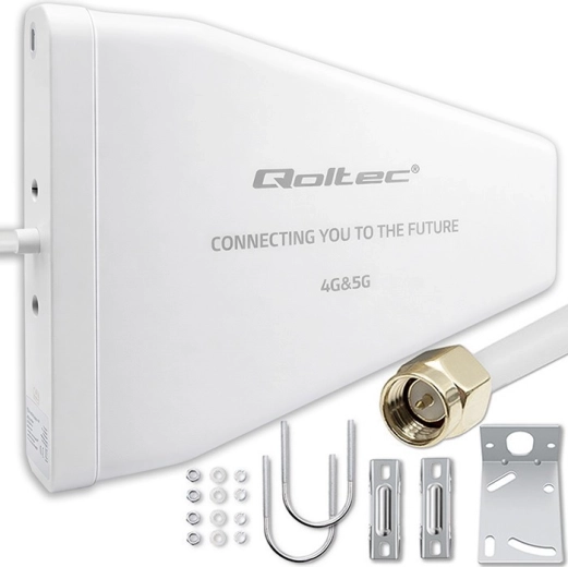 antena direcțională de exterior 4G/5G LTE 9 dBi, N female, IP67, cablu 3 m