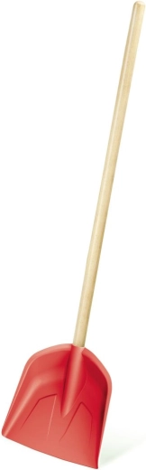 Lopățică pentru copii cu coadă din lemn, coral, 74 cm