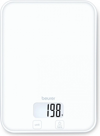 Beurer KS 19 Pure White cântar de bucătărie