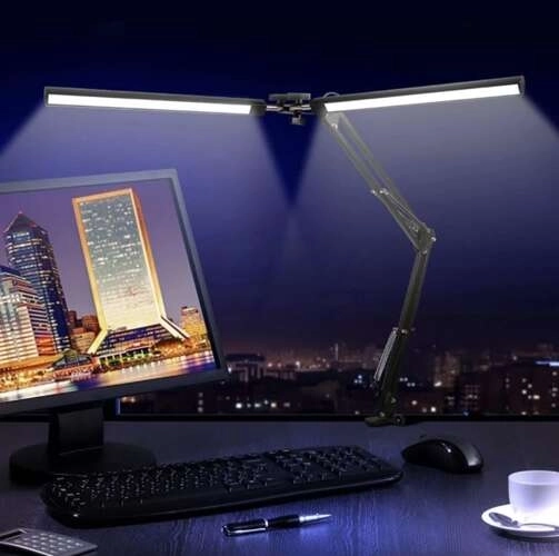 Două lumini independente pentru flexibilitate maximă