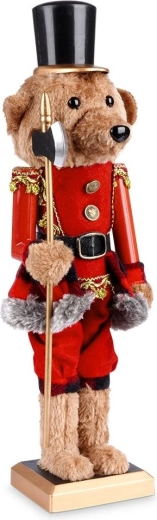 Figurină de Crăciun ursuleț 39 cm