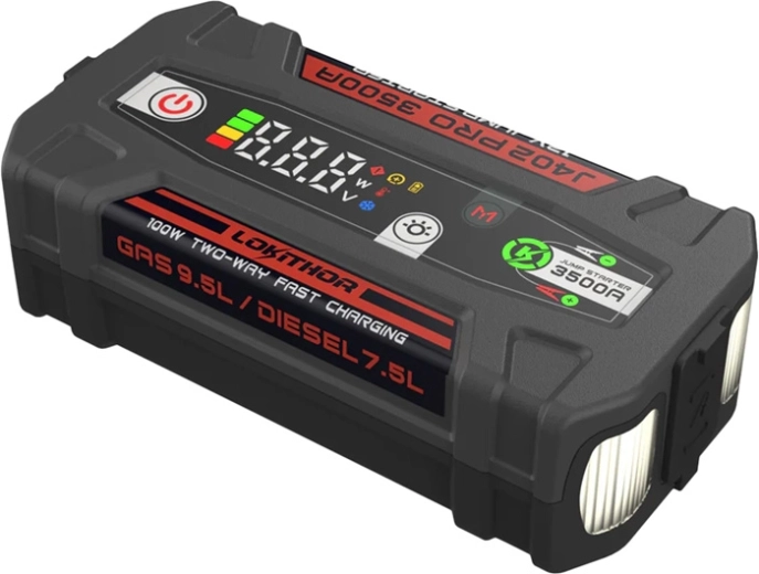 Sursă de pornire Lokithor J402 Pro 3500 A (88,8 Wh)