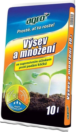 Substrat pentru însămânțare și înmulțire 10 l AGRO