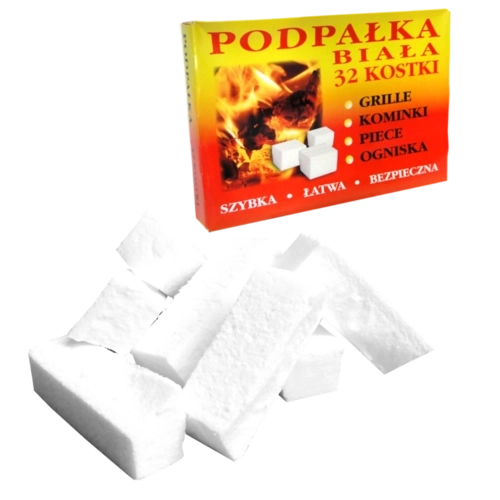 Cub alb pentru aprindere 32 buc