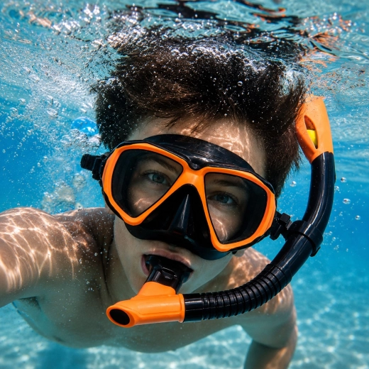 Tub de snorkeling cu sistem Dry Top