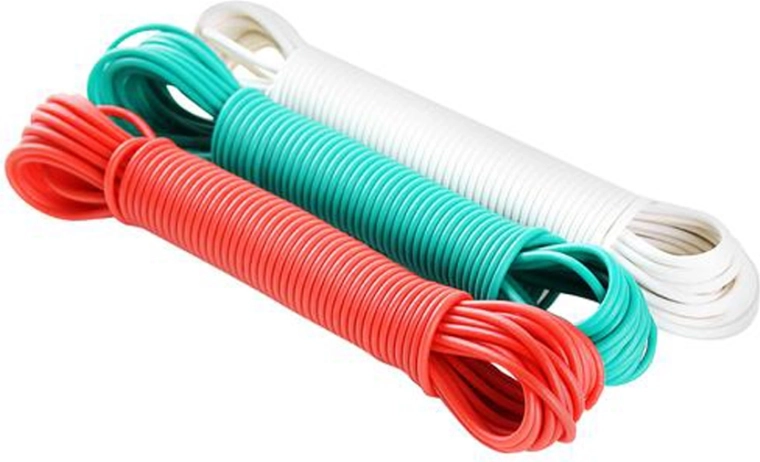 Sfoară de rufe cu cablu de oțel 20 m