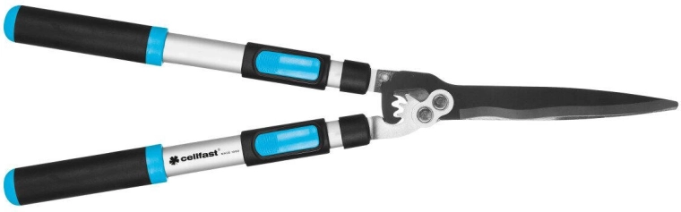 Foarfecă telescopică pentru gard viu CELLFAST IDEAL 62–80 cm