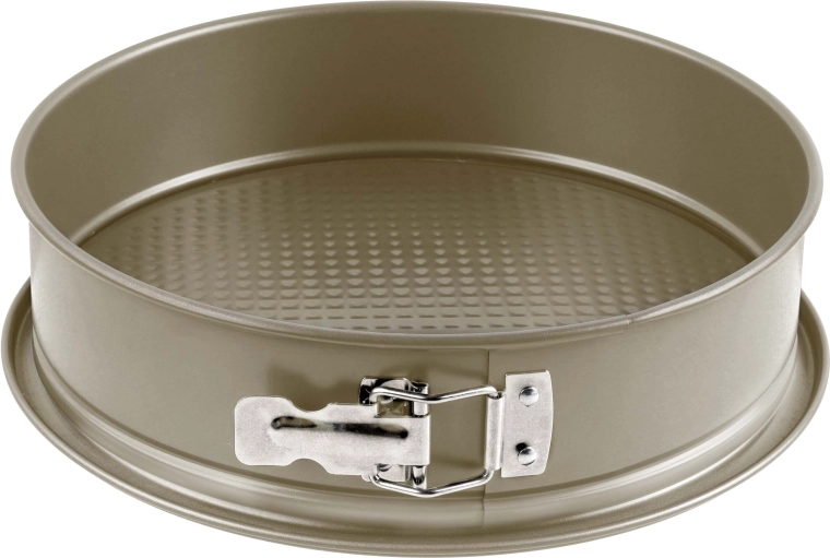 Kitchisimo formă de tort 28 cm din oțel carbon, aurie